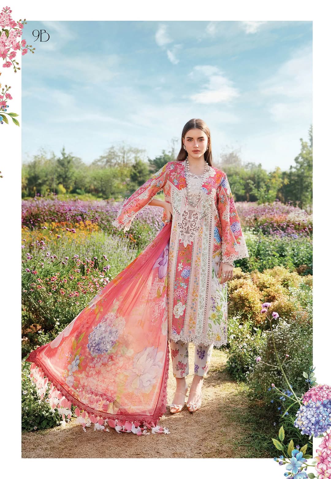 MariaB Mprints Lawn 2025