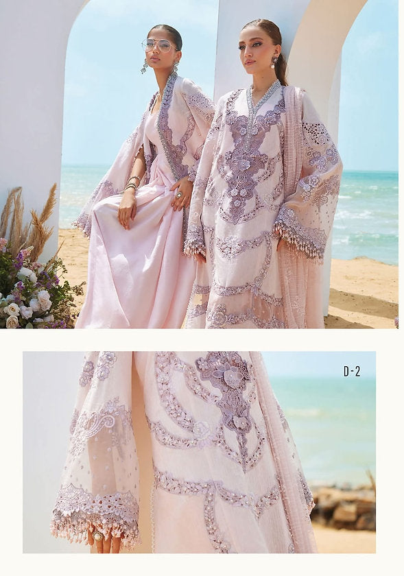 MariaB Luxury Lawn 2025 Eid Ul Azha Hit Code 2B