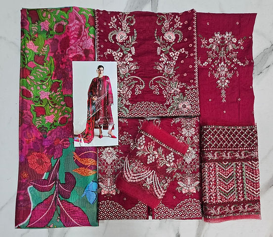 Hussain Rehar Luxury Lawn 2025 Eid ul Azha Hit Code