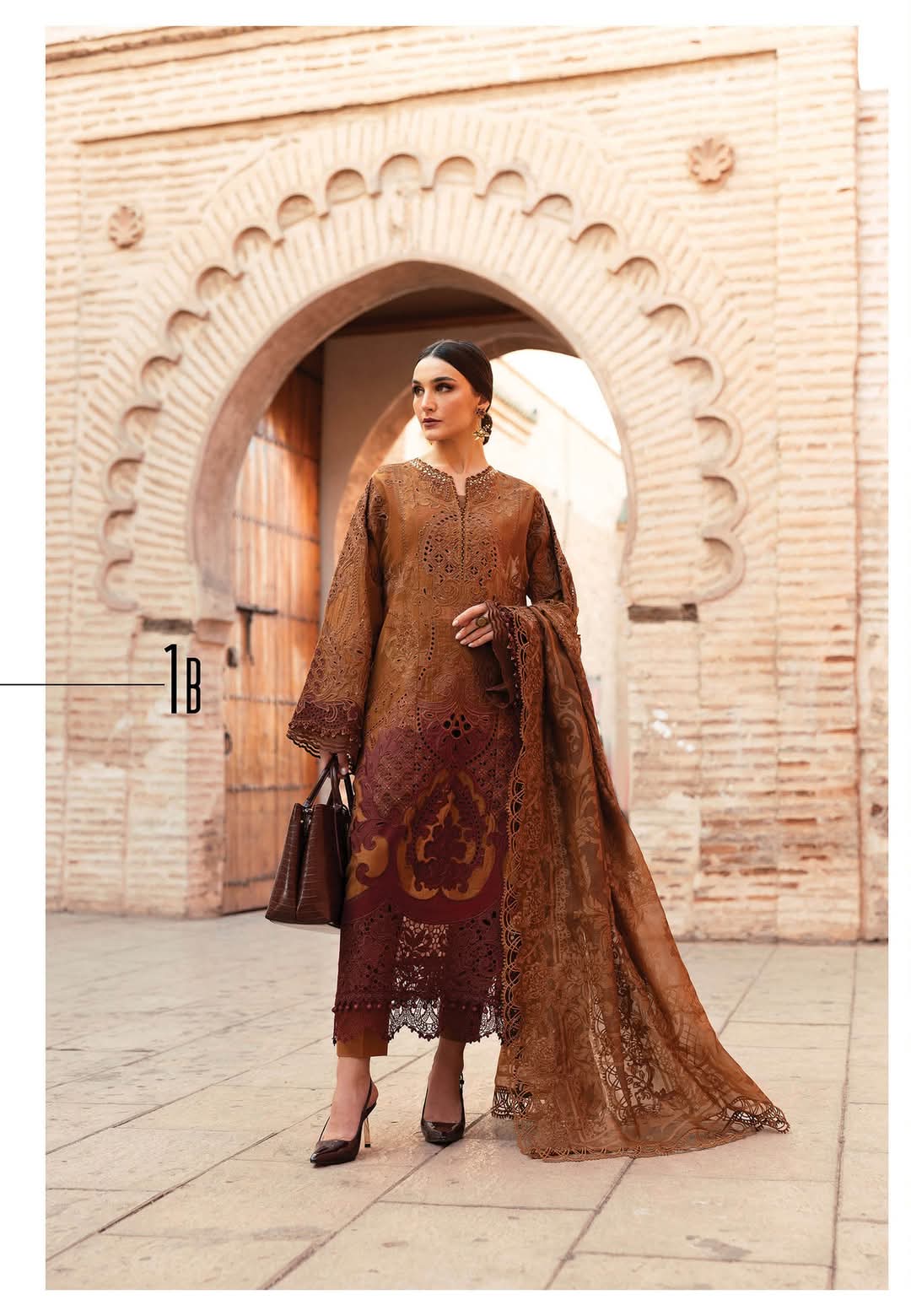 MariaB Luxury Lawn 2025 Hit Code 1B