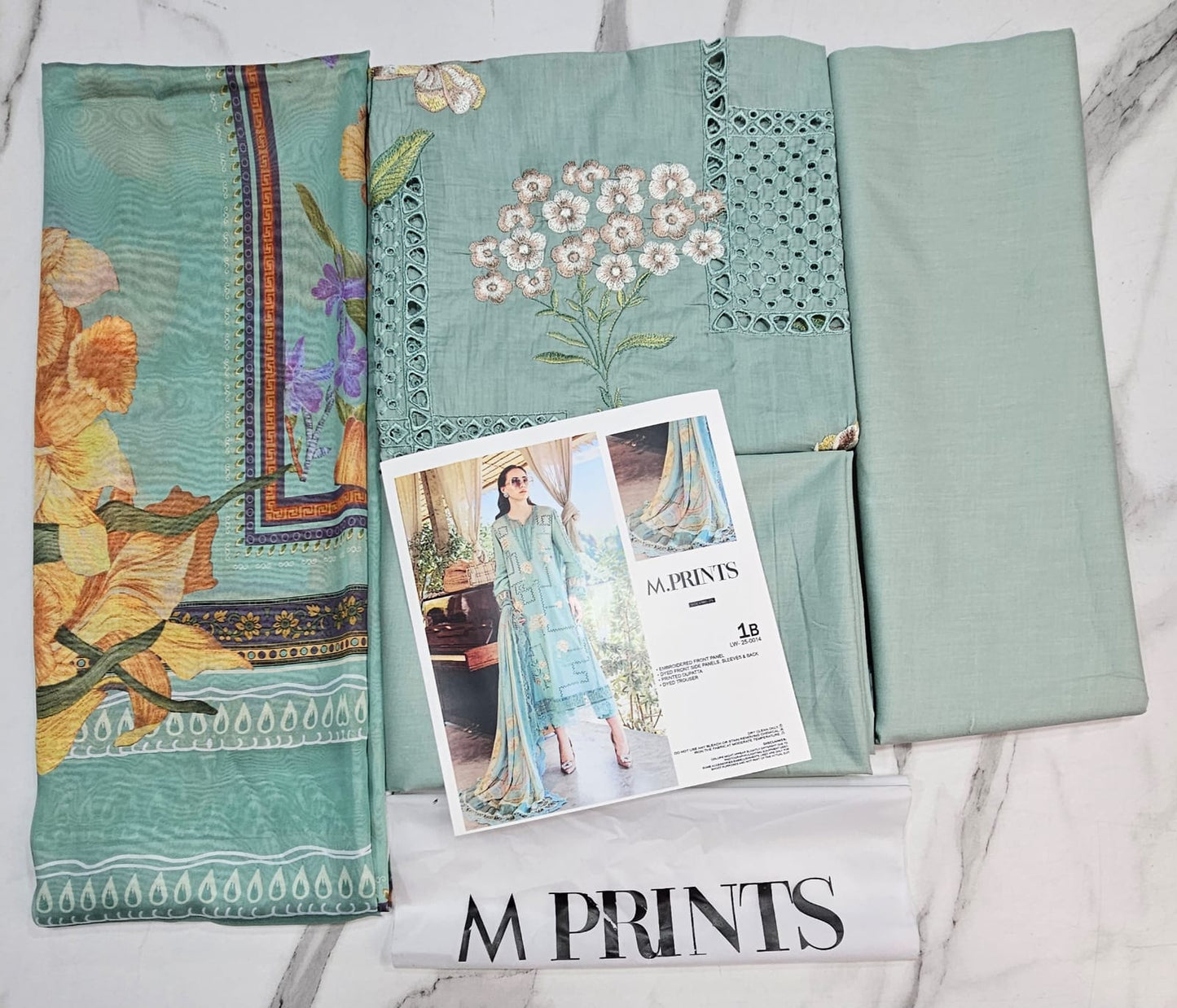 Mariab Mprints Lawn 2025 Hit Code 1B
