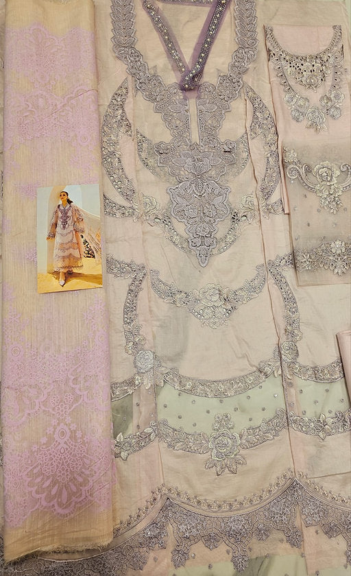 MariaB Luxury Lawn 2025 Eid Ul Azha Hit Code 2B