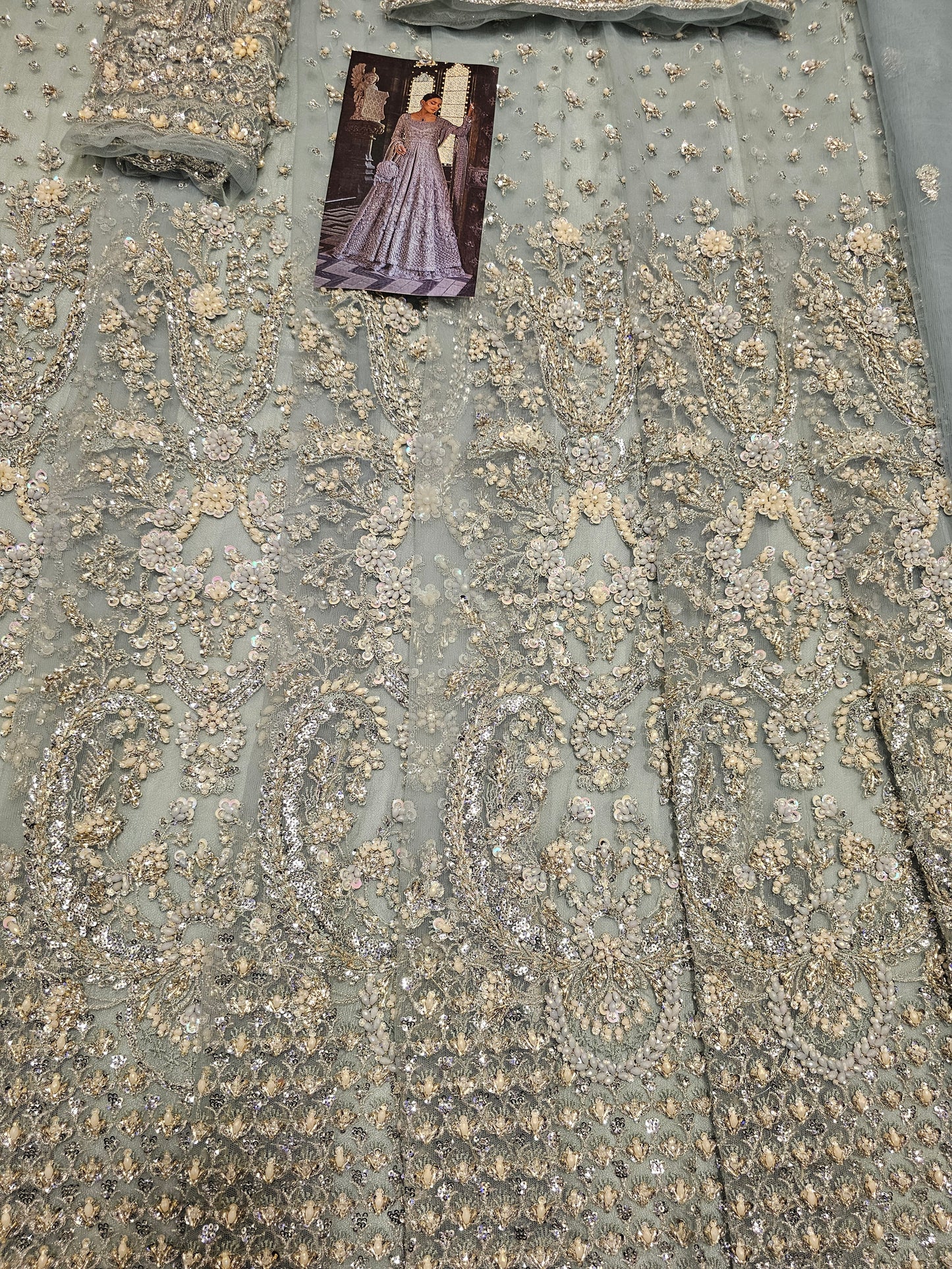 Faiza Saqlain Bridal Couture Beautiful Maxi π
