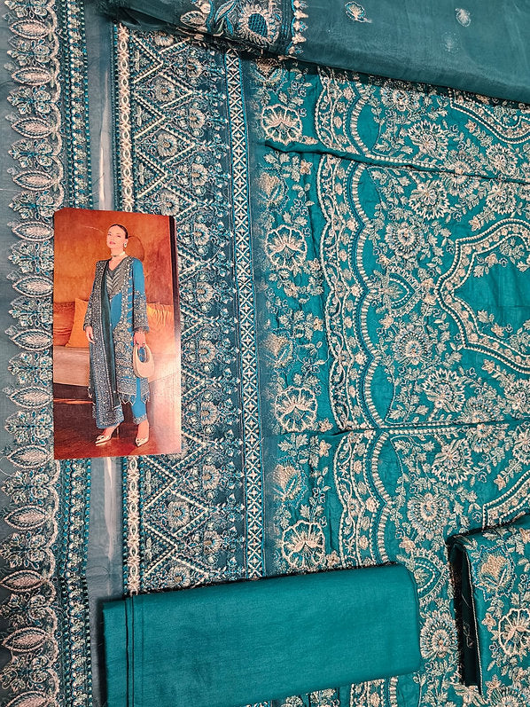 Faiza Saqlain Luxury Lawn 2025 Hit Code