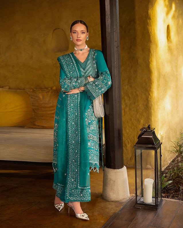 Faiza Saqlain Luxury Lawn 2025 Hit Code