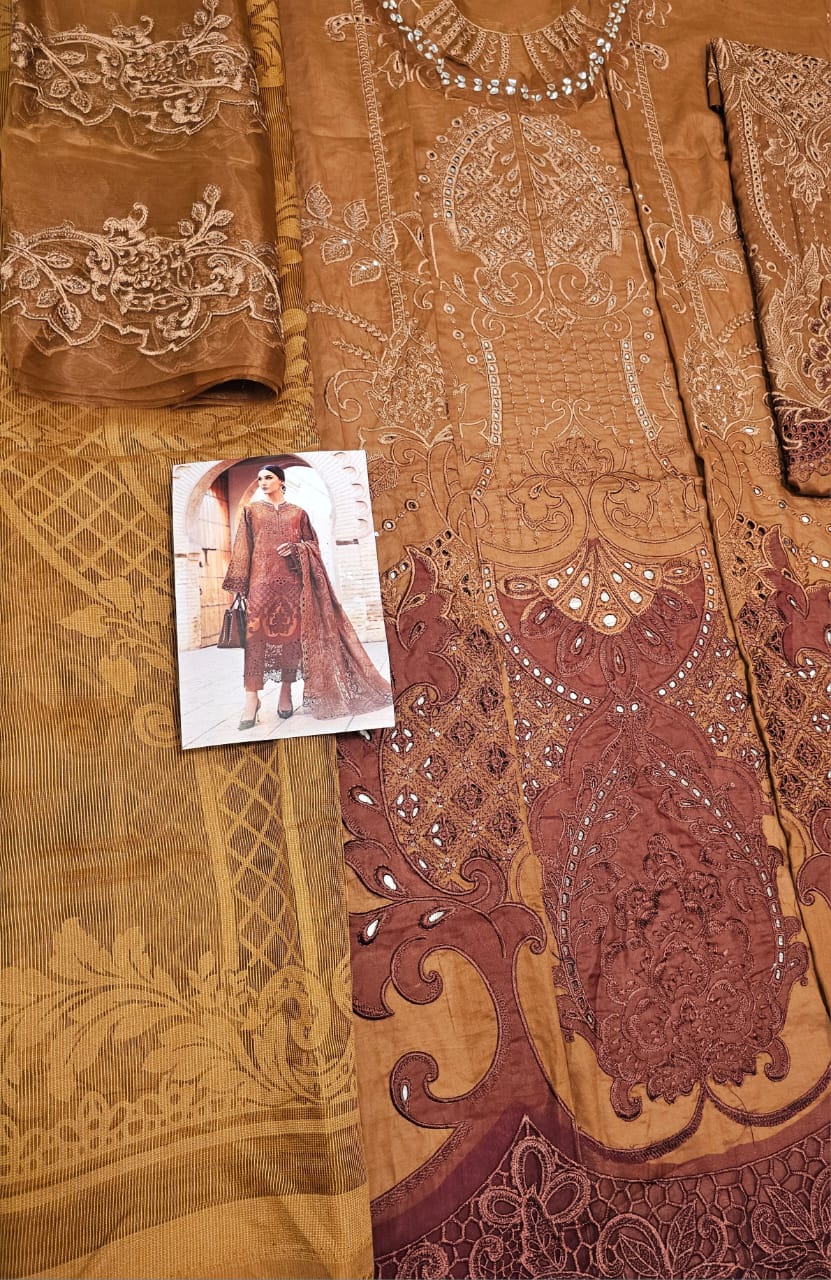 MariaB Luxury Lawn 2025 Hit Code 1B