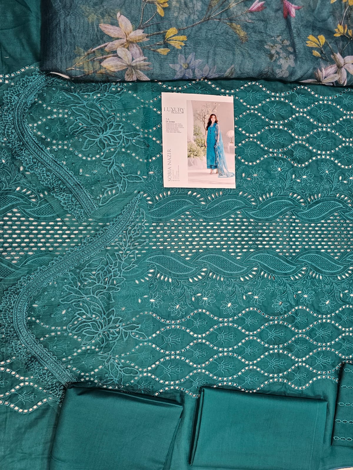 Sobia nazir Luxury Lawn 2025 Hit Code 2A