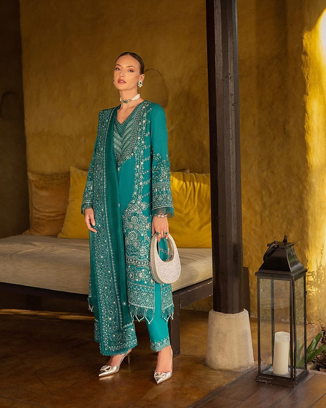 Faiza Saqlain Luxury Lawn 2025 Hit Code