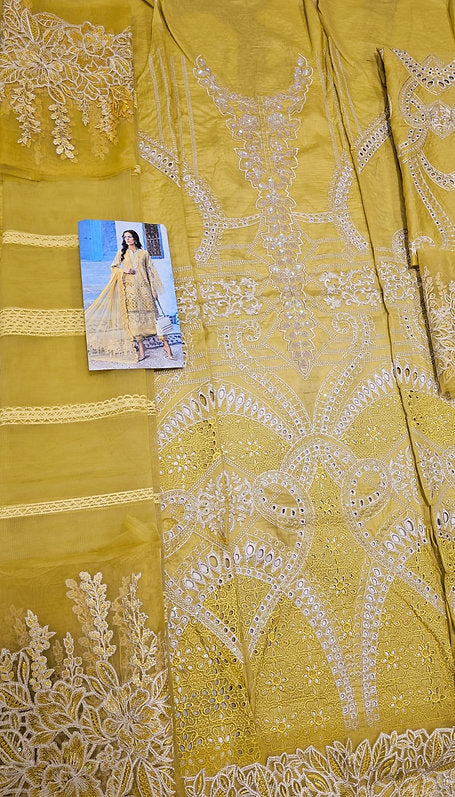 Mariab Luxury Lawn 2025 Hit Code 12-A