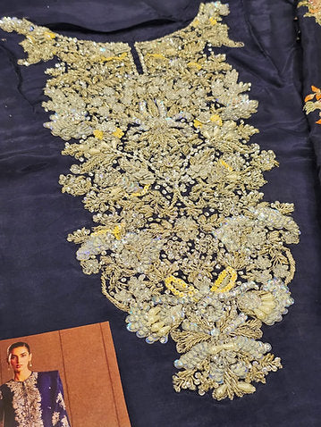 Hussain Rehar party Wear 2025 Hit Code Saxe