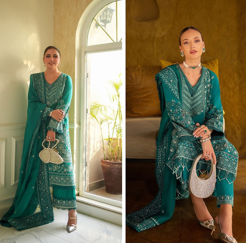 Faiza Saqlain Luxury Lawn 2025 Hit Code