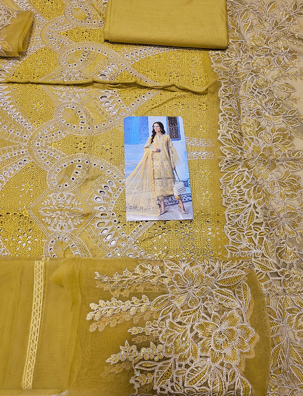 Mariab Luxury Lawn 2025 Hit Code 12-A