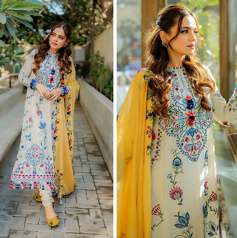 Zaha Luxury Lawn 2025
