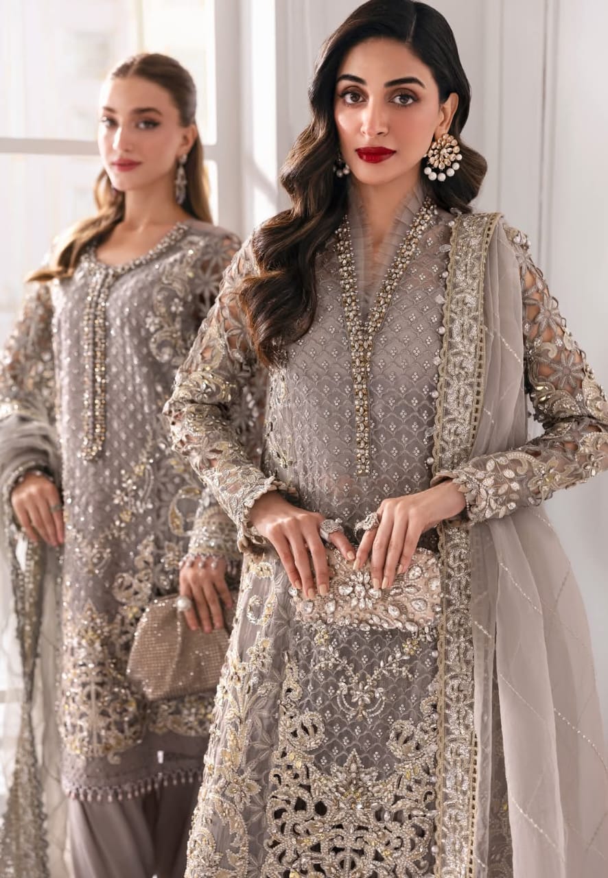 Mariab Luxury Party Wear Collection 2025 Hit Code D6
