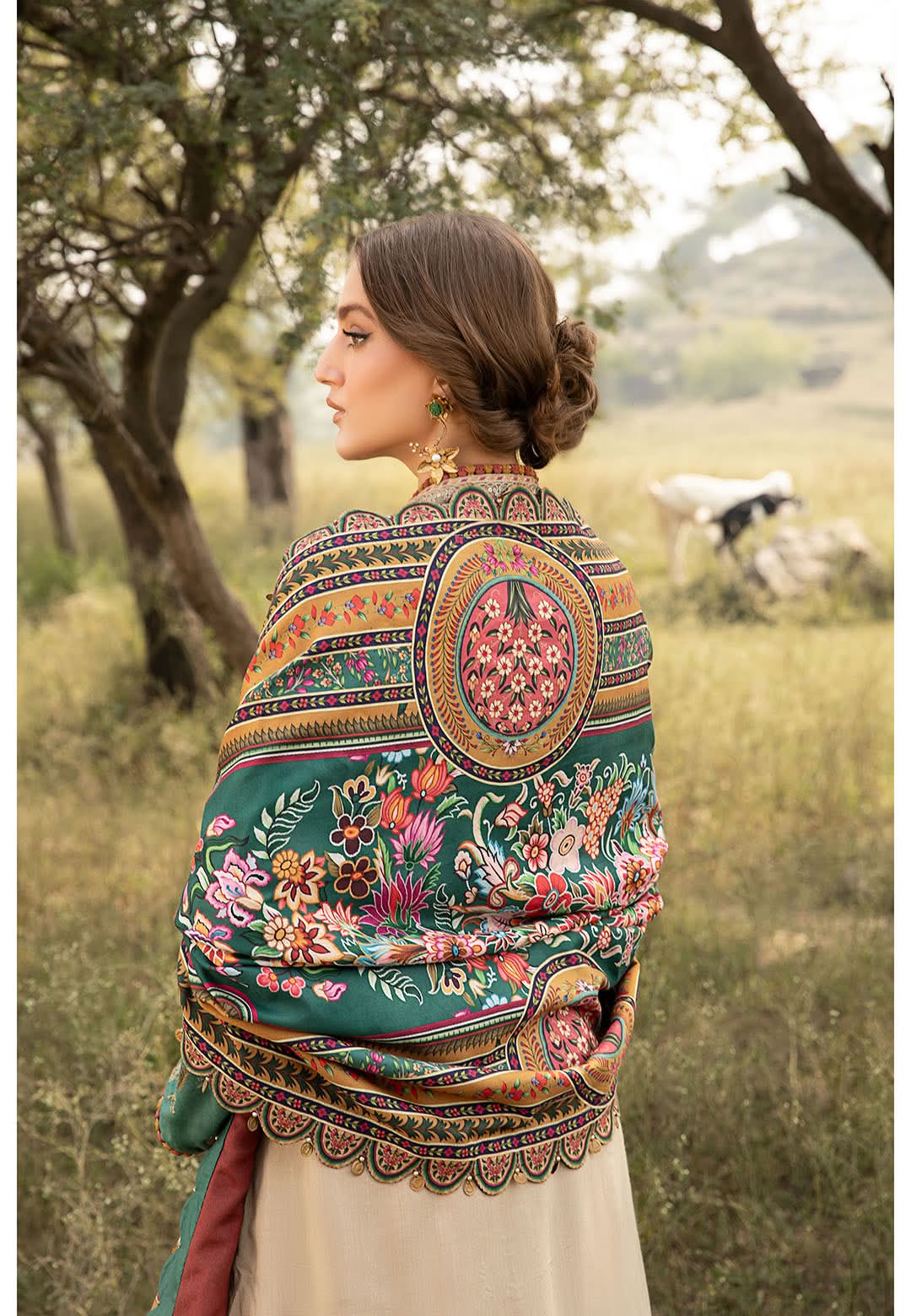 MariaB Mprints 2024 Winter Wool Shawl Edition