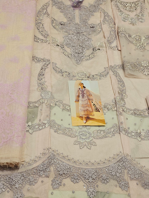 MariaB Luxury Lawn 2025 Eid Ul Azha Hit Code 2B