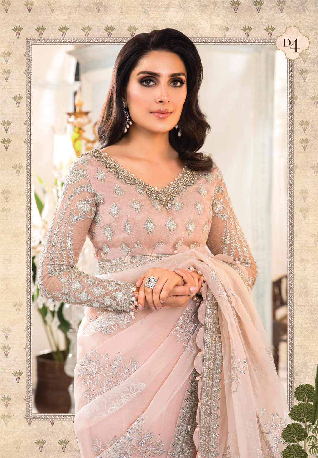 Mariab Luxury Wedding Edition Saree
