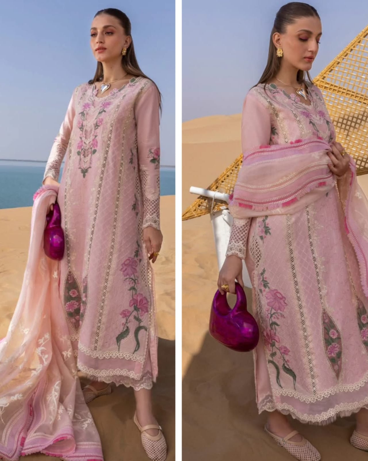 Crimson Luxury lawn 2025 Hit Code 2B