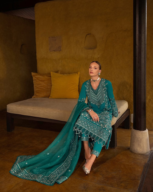 Faiza Saqlain Luxury Lawn 2025 Hit Code