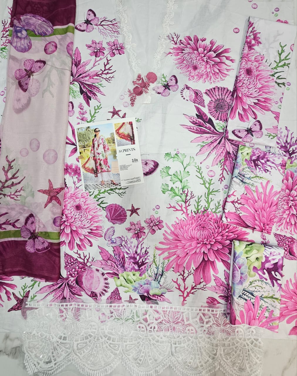 Mariab Mprints Lawn 2025 Hit Code 10A