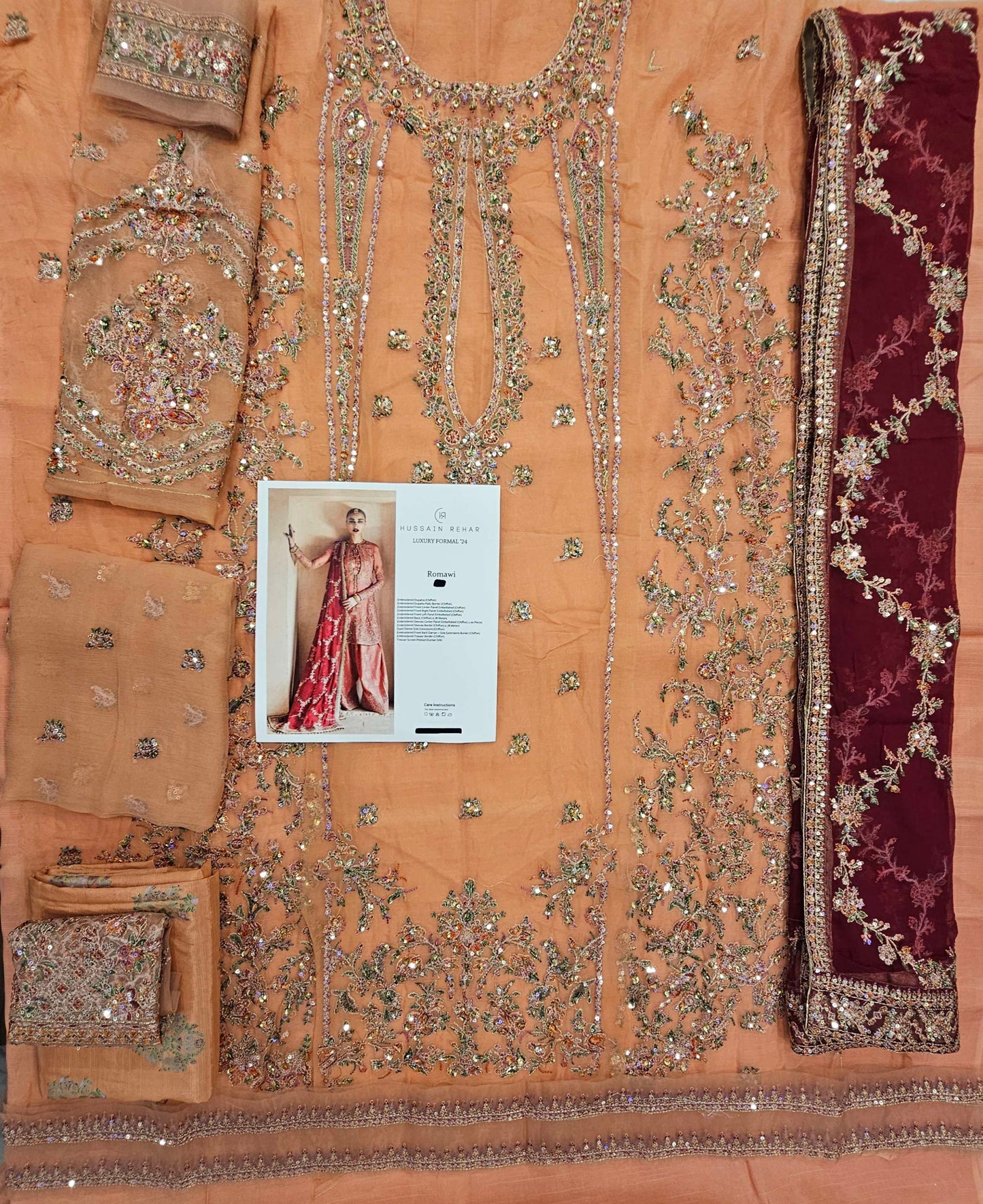 Hussain Rehar Luxury Wedding Edition Romawi
