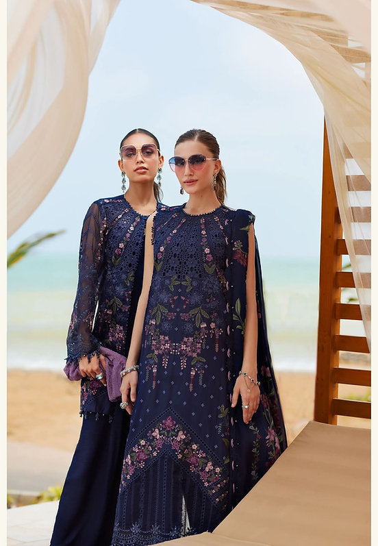 Mariab Eid ul azha Luxury Lawn Collection 2025 Hit Code D10