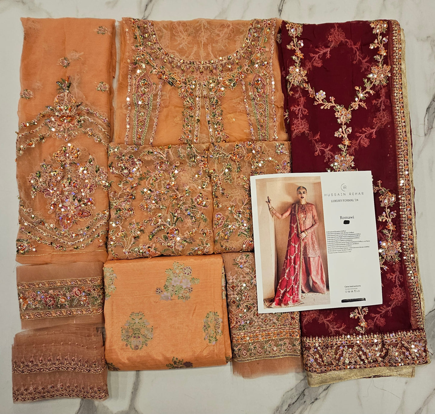 Hussain Rehar Luxury Wedding Edition Romawi