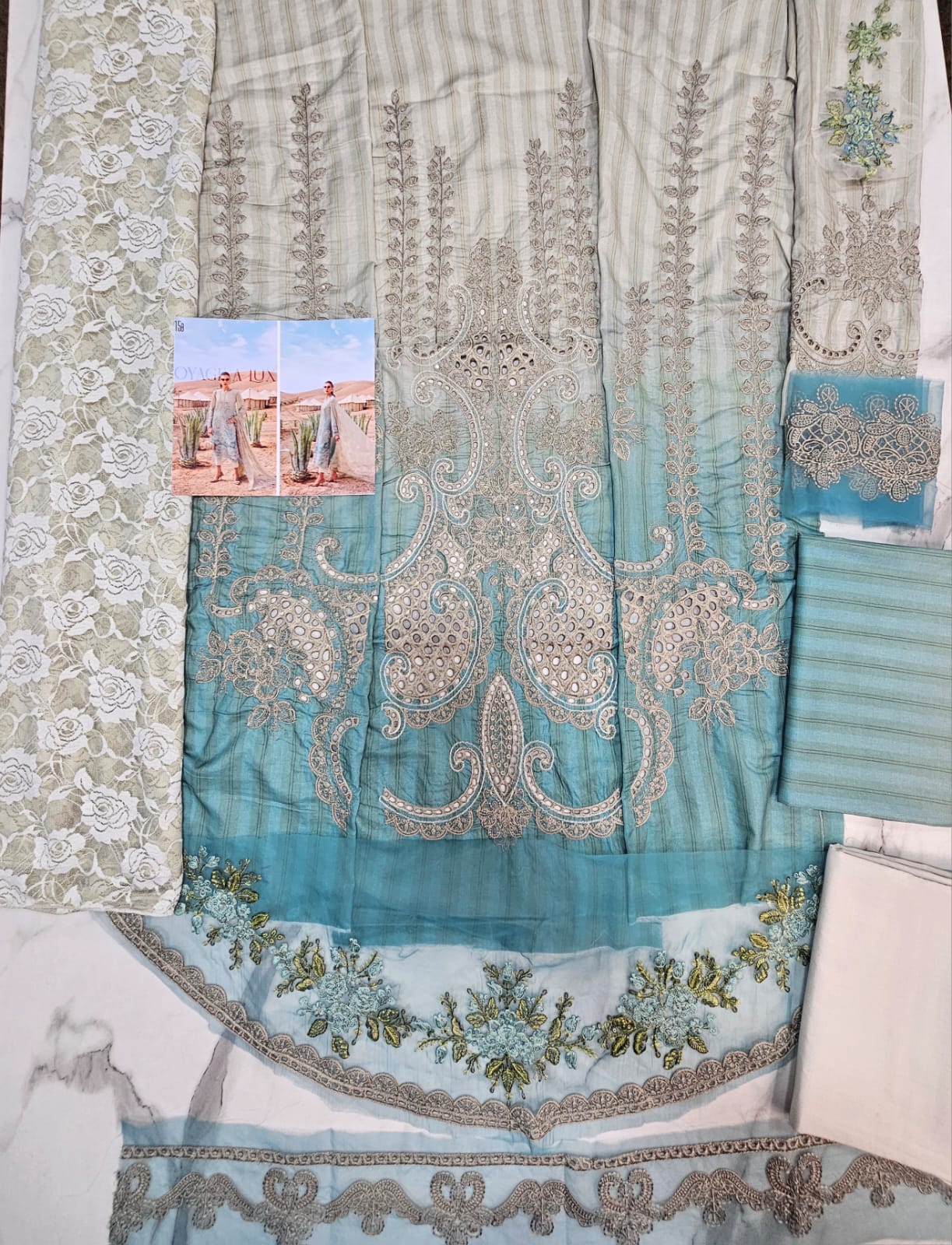 MariaB Luxury Lawn 2025 Hit Code 15-B