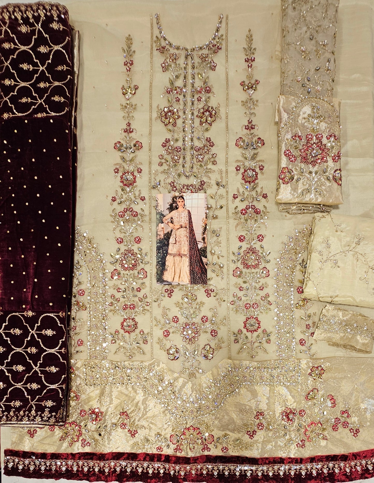Mariab Luxury Wedding Edition 2024 Hit Code BD-05