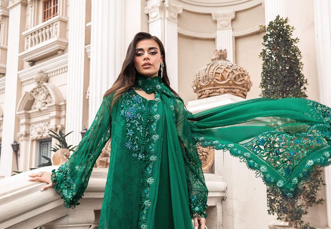 Mariab Silk Chiffon Collection 2023 Hot Demanding Code Hit Code