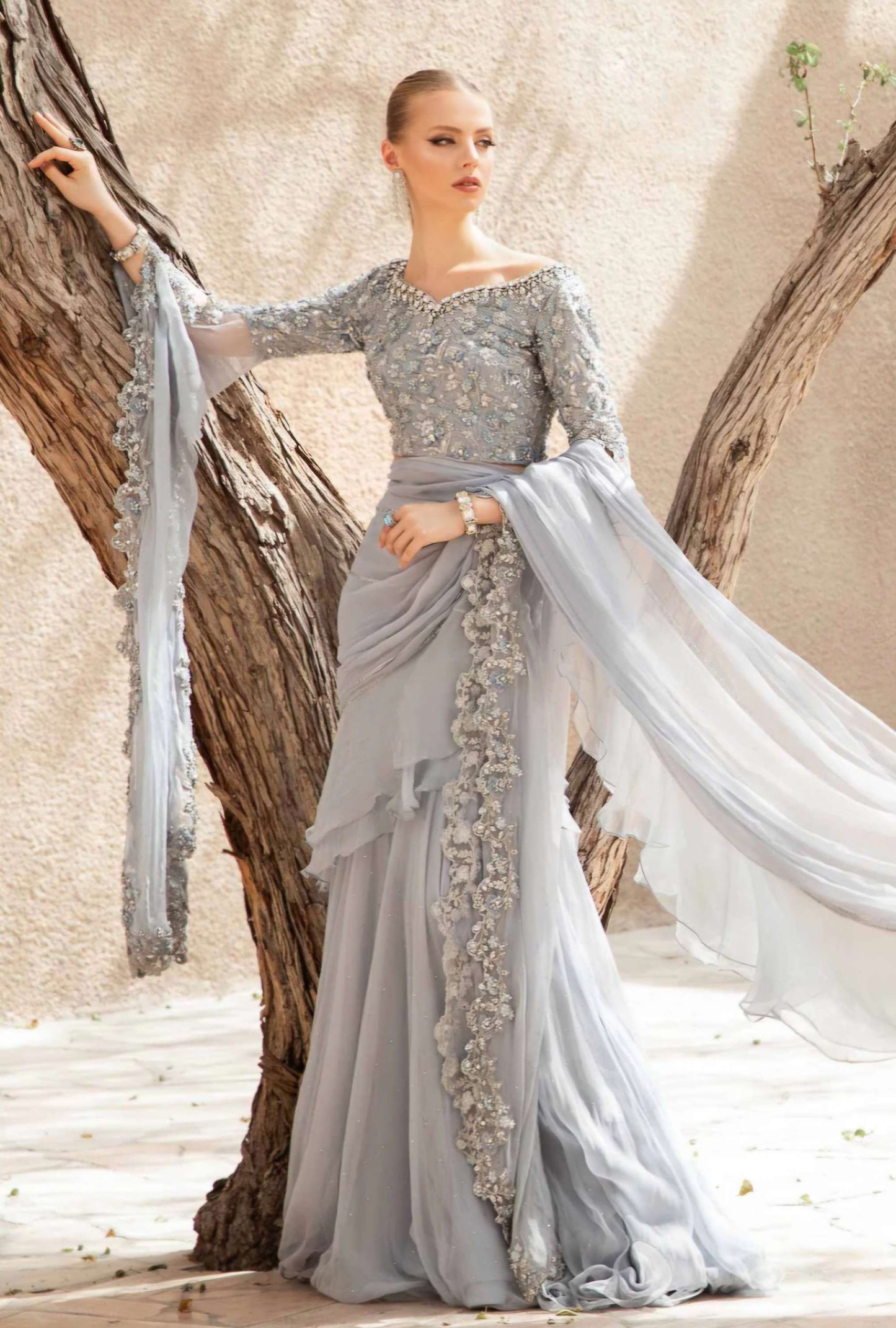 MariaB Brides Couture Hit Code Saree
