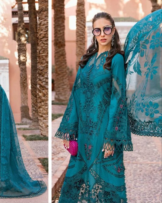 Mariab Luxury Lawn 2025 Hit Code 13B