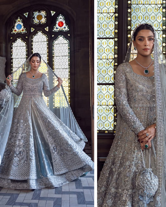 Faiza Saqlain Bridal Couture Beautiful Maxi 😍