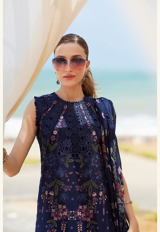 Mariab Eid ul azha Luxury Lawn Collection 2025 Hit Code D10