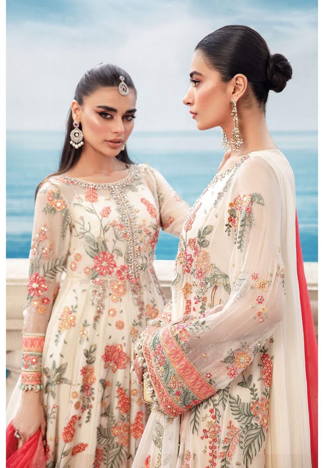 Mariab Silk Chiffon Luxury Formal 2023 Hit Code Bd 06