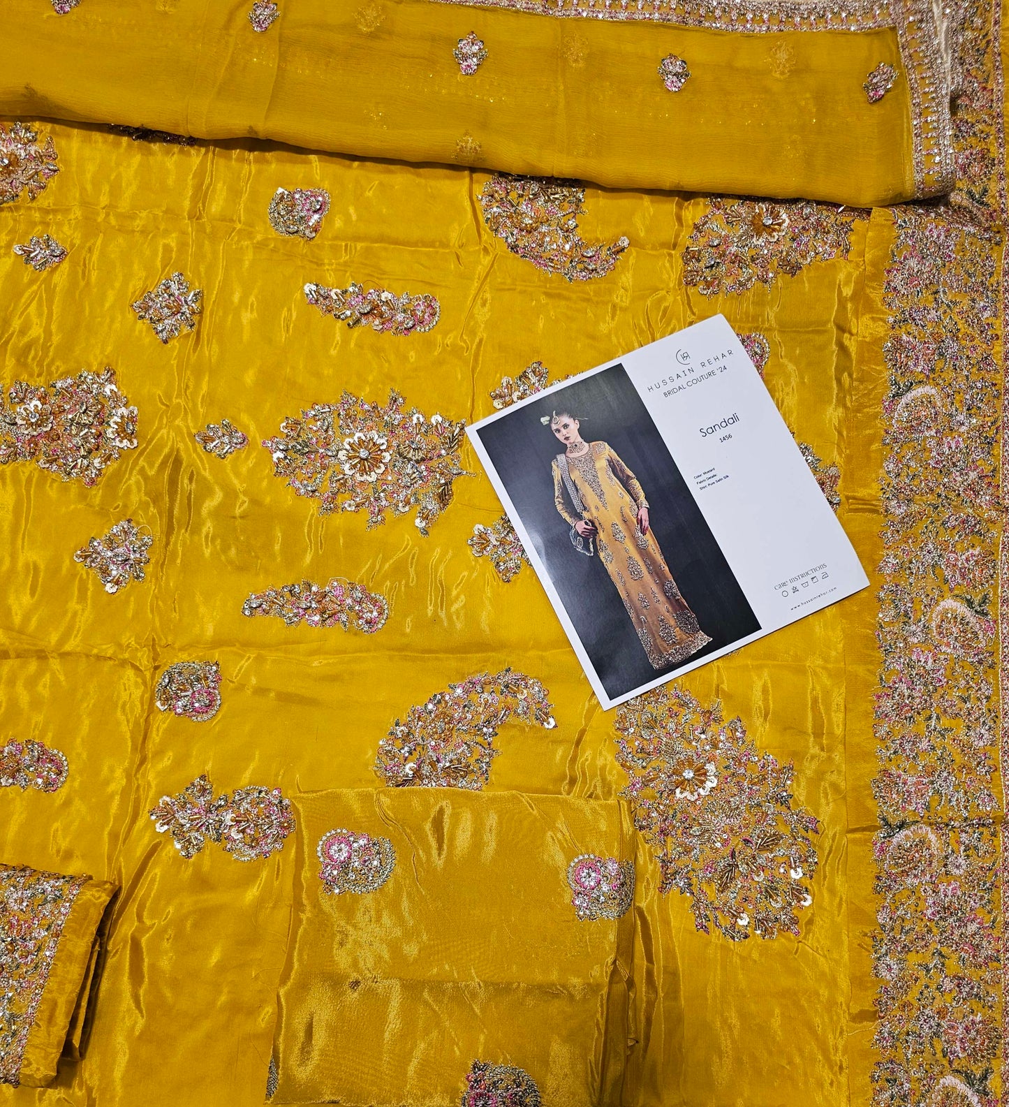 Hussain Rehar Luxury Bridal Couture Hit Code Sandali