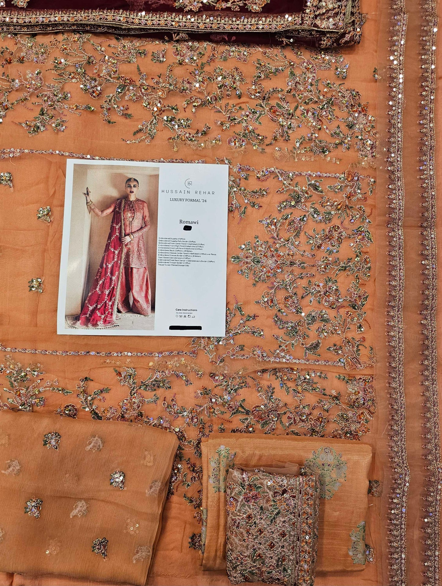 Hussain Rehar Luxury Wedding Edition Romawi