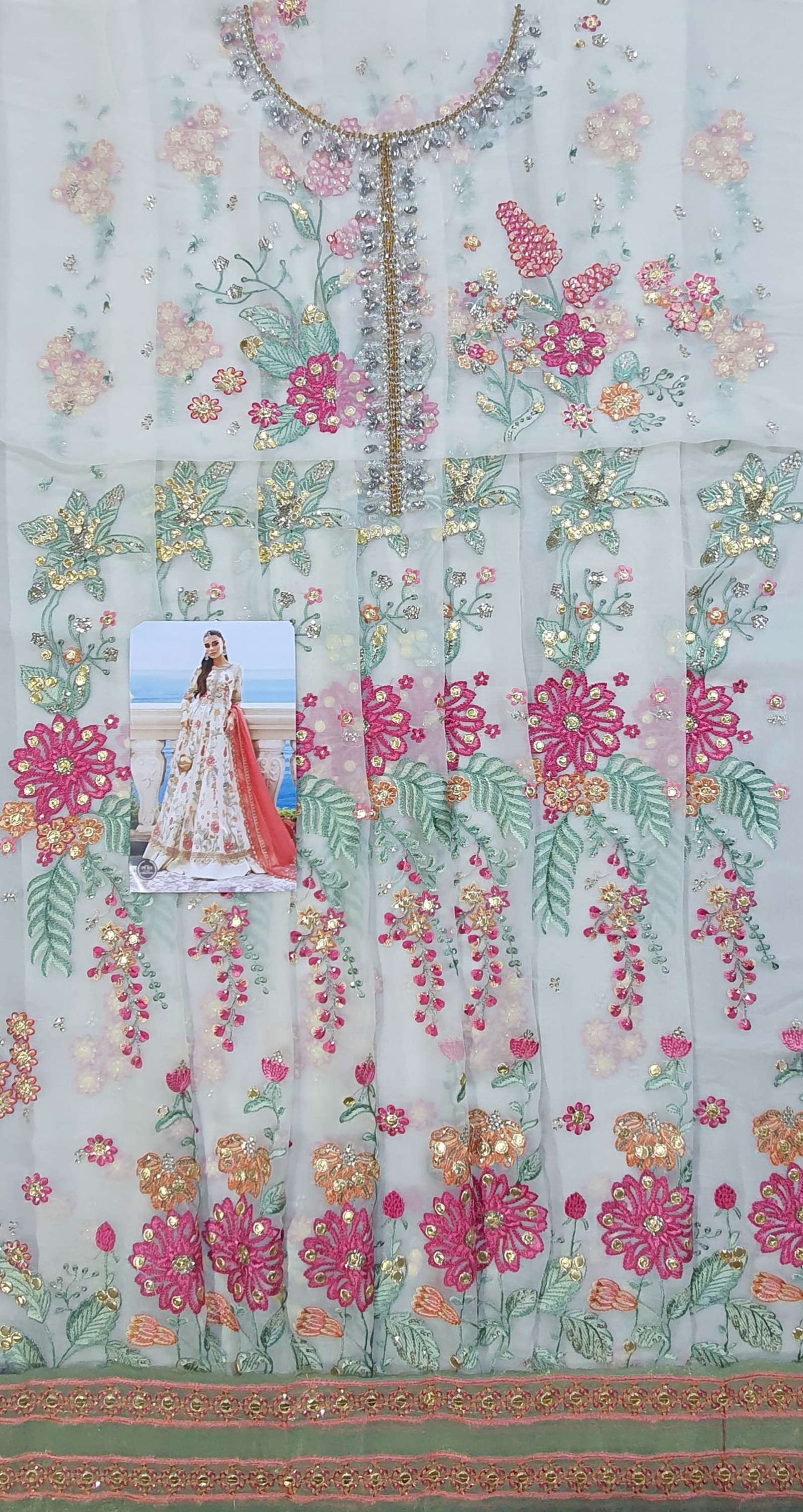 Mariab Silk Chiffon Luxury Formal 2023 Hit Code Bd 06
