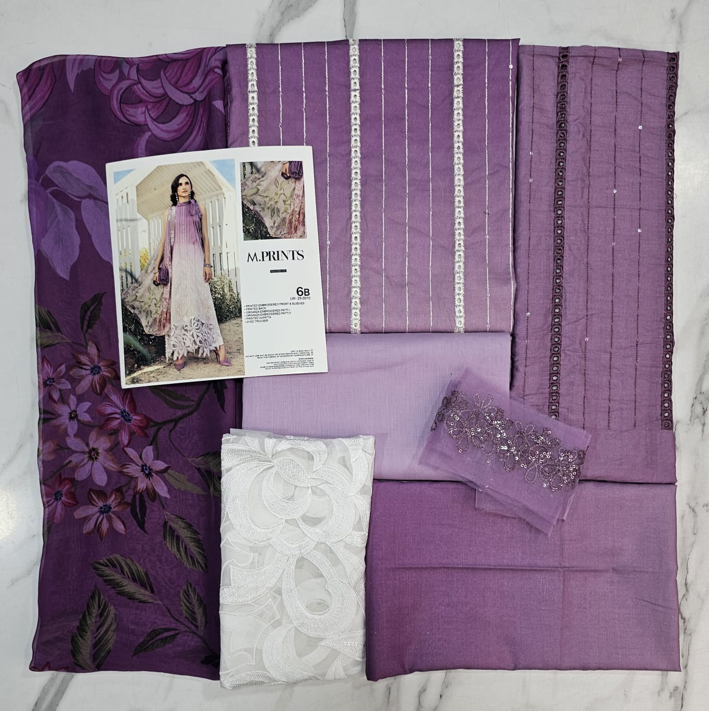 Mariab Mprints Lawn 2025 Hit Code 6B