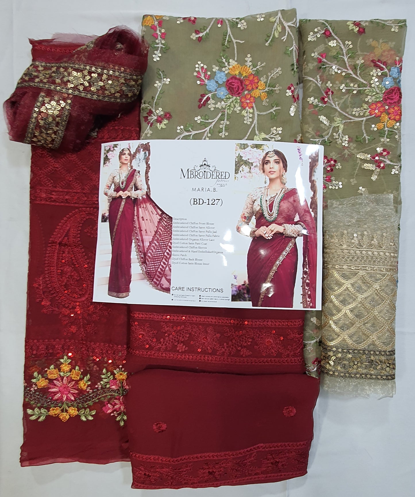 Mariab Wedding Edition Saree