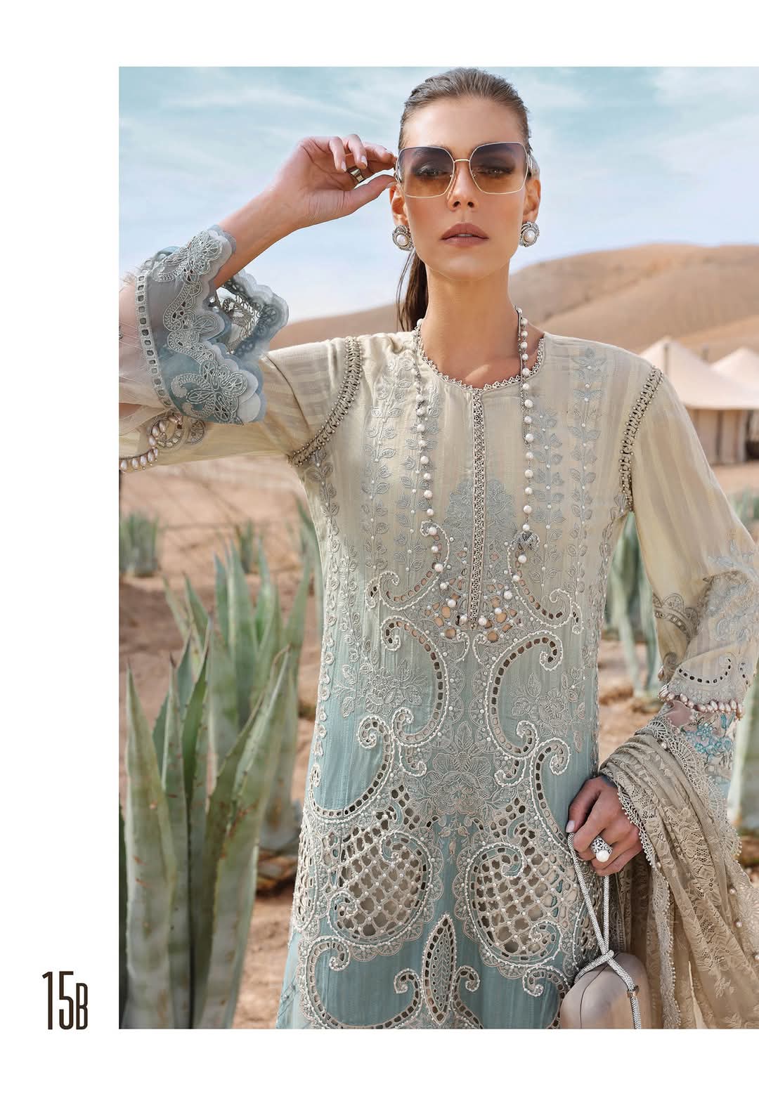 MariaB Luxury Lawn 2025 Hit Code 15-B