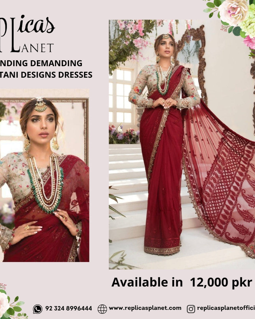 Mariab Wedding Edition Saree