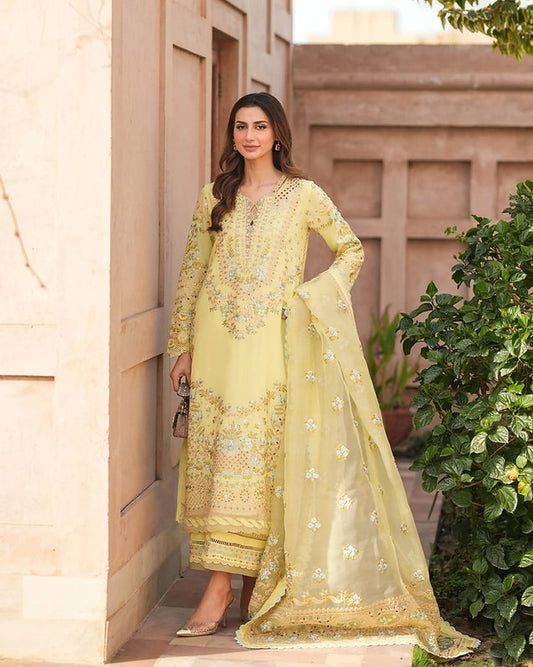 Faiza Saqlain Luxury Lawn 2025 Hit Code