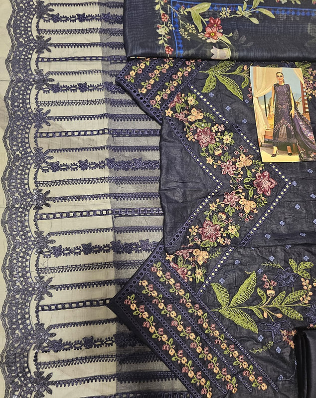 Mariab Eid ul azha Luxury Lawn Collection 2025 Hit Code D10