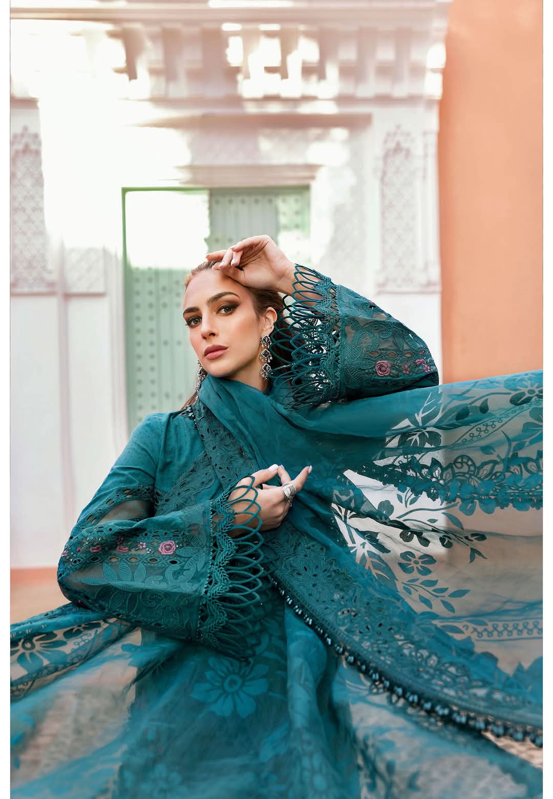Mariab Luxury Lawn 2025 Hit Code 13B