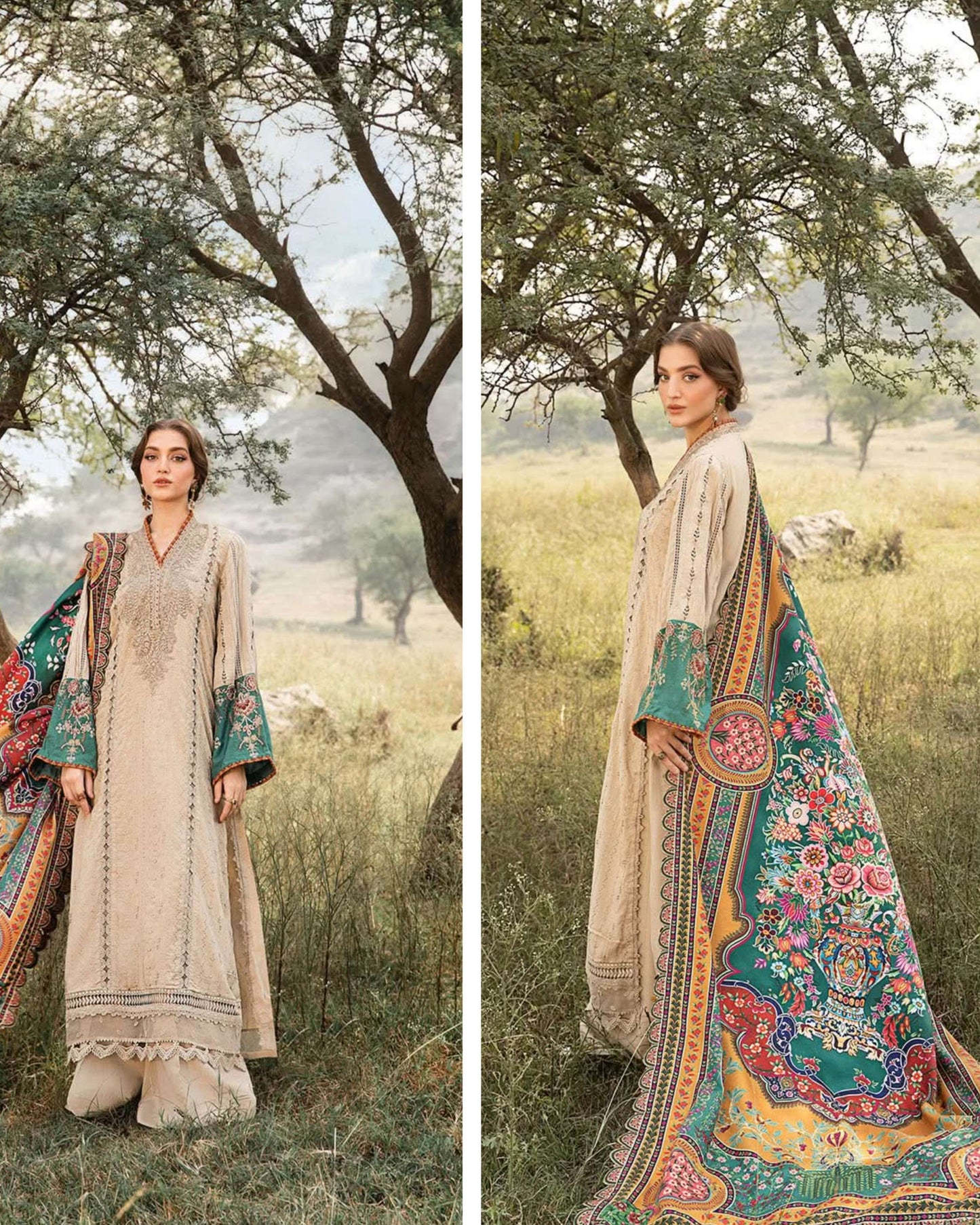 MariaB Mprints 2024 Winter Wool Shawl Edition