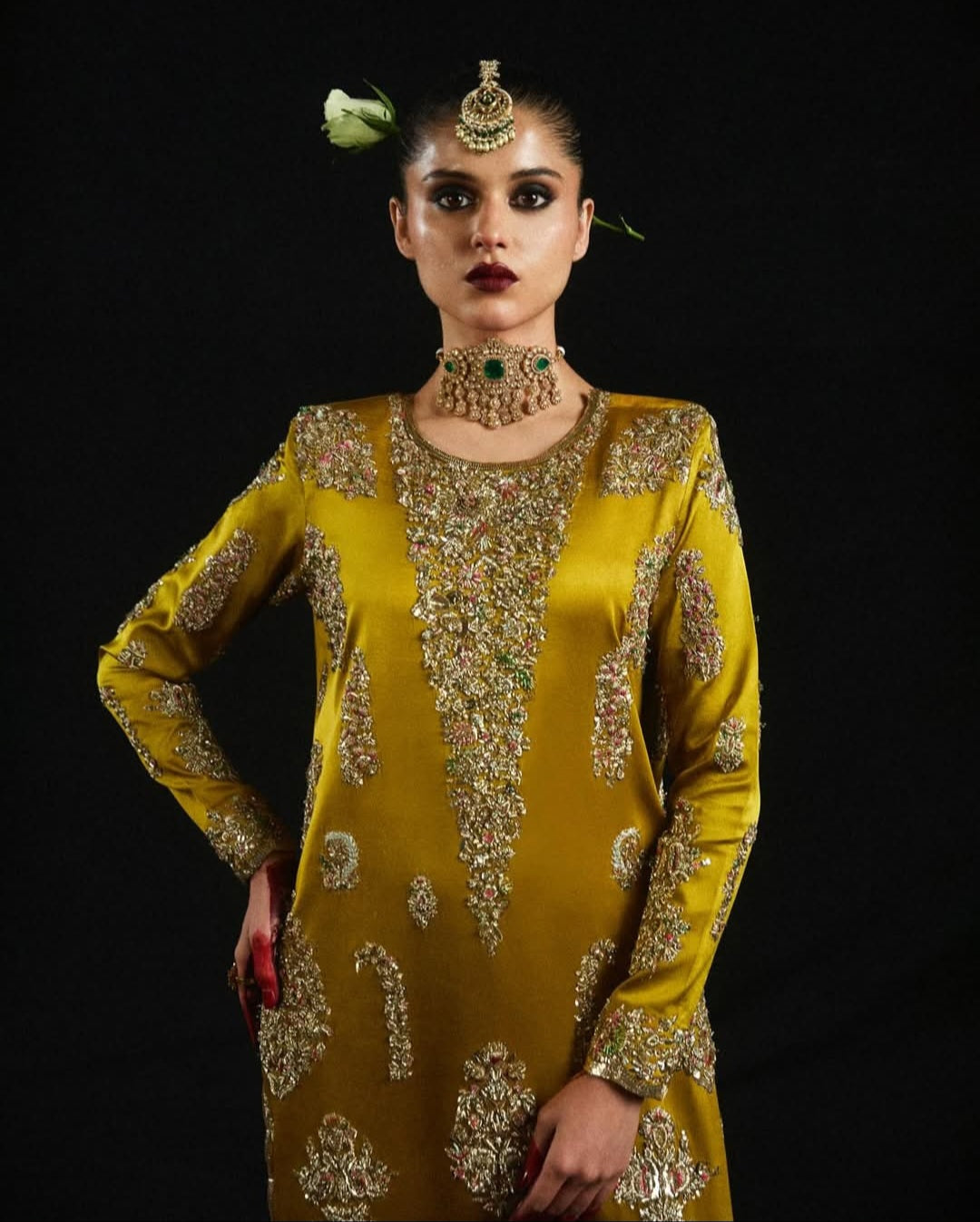 Hussain Rehar Luxury Bridal Couture Hit Code Sandali