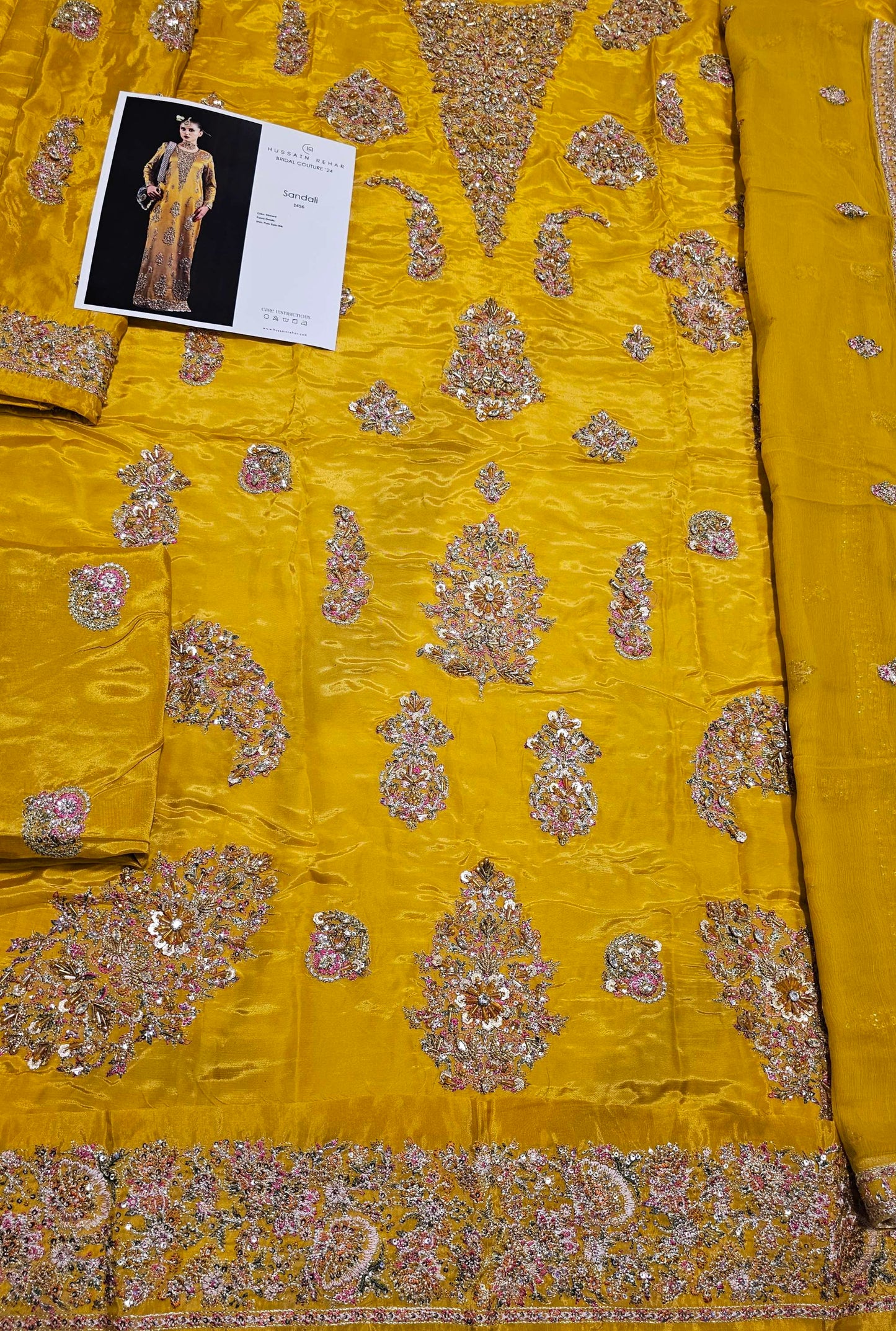 Hussain Rehar Luxury Bridal Couture Hit Code Sandali