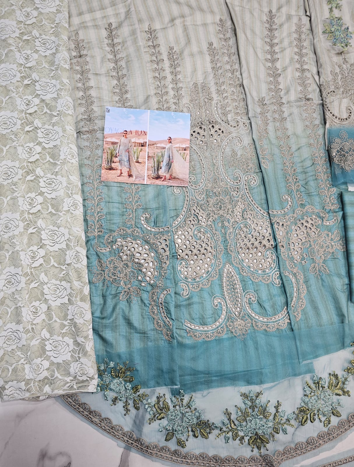 MariaB Luxury Lawn 2025 Hit Code 15-B