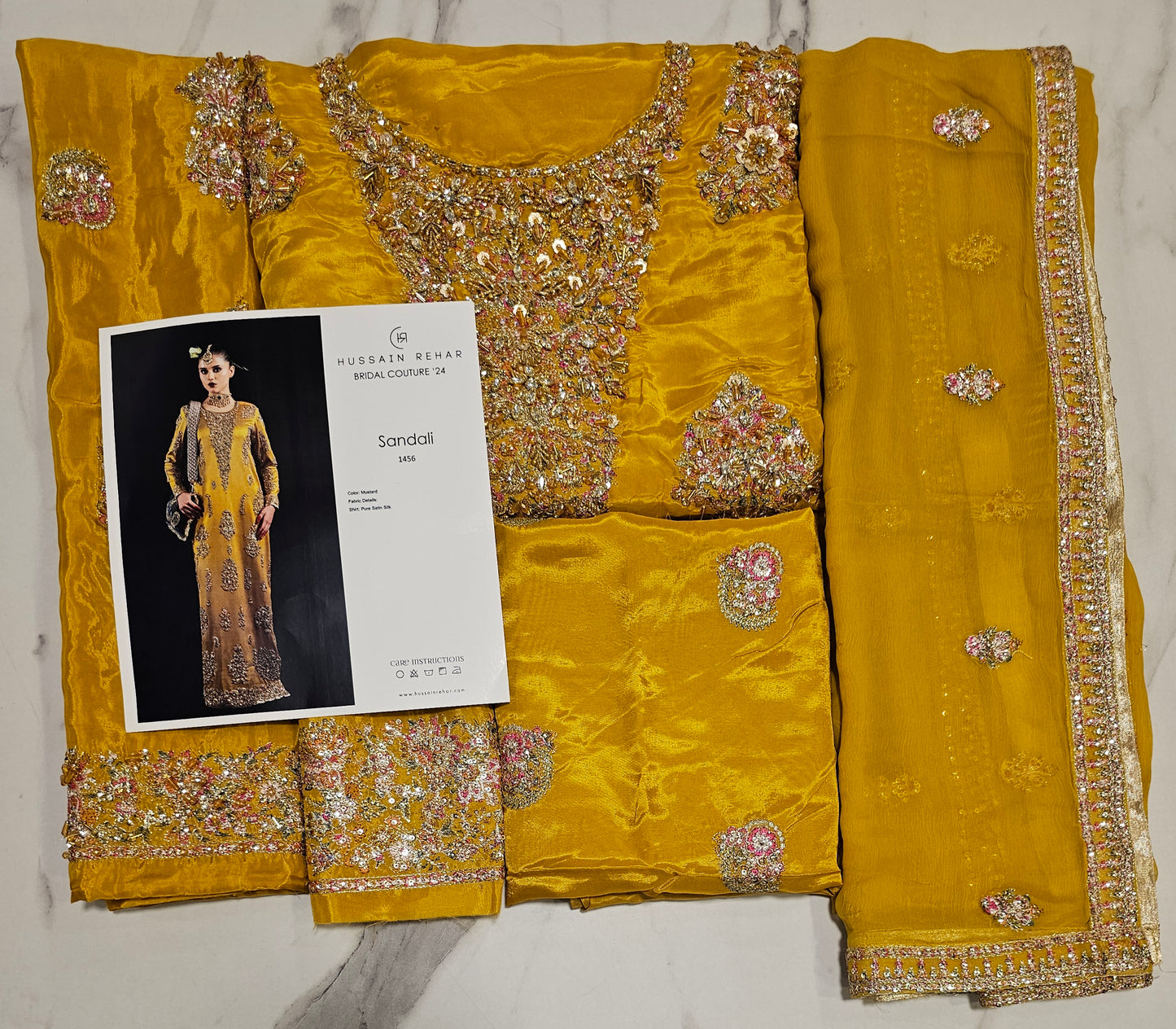 Hussain Rehar Luxury Bridal Couture Hit Code Sandali